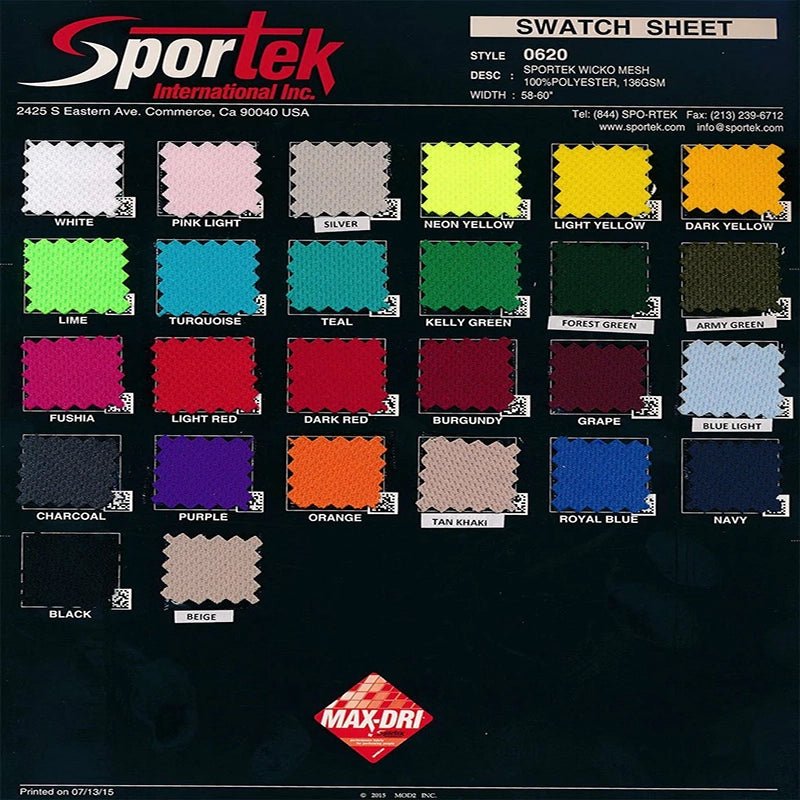 0620 High - Performance Moisture Management Jersey Mesh - Spandexbyyard