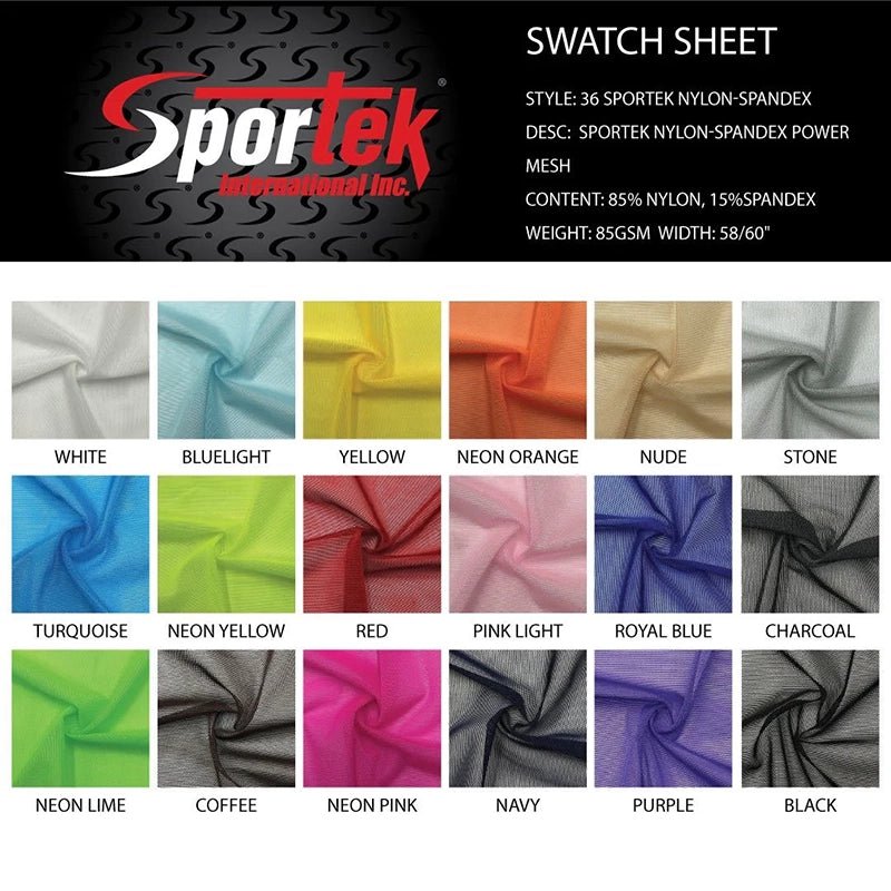 36 / SP - 37 Mesh Nylon - Spandex Power Mesh | Stretch Mesh - Spandexbyyard