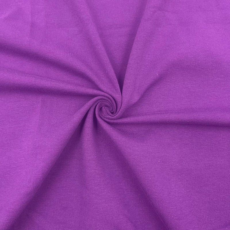 F - 12+ Sportek Egyptian Combed Cotton Spandex Jersey - Spandexbyyard