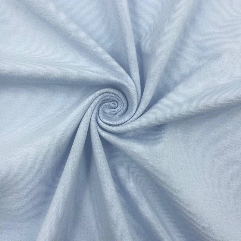 F - 12+ Sportek Egyptian Combed Cotton Spandex Jersey - Spandexbyyard