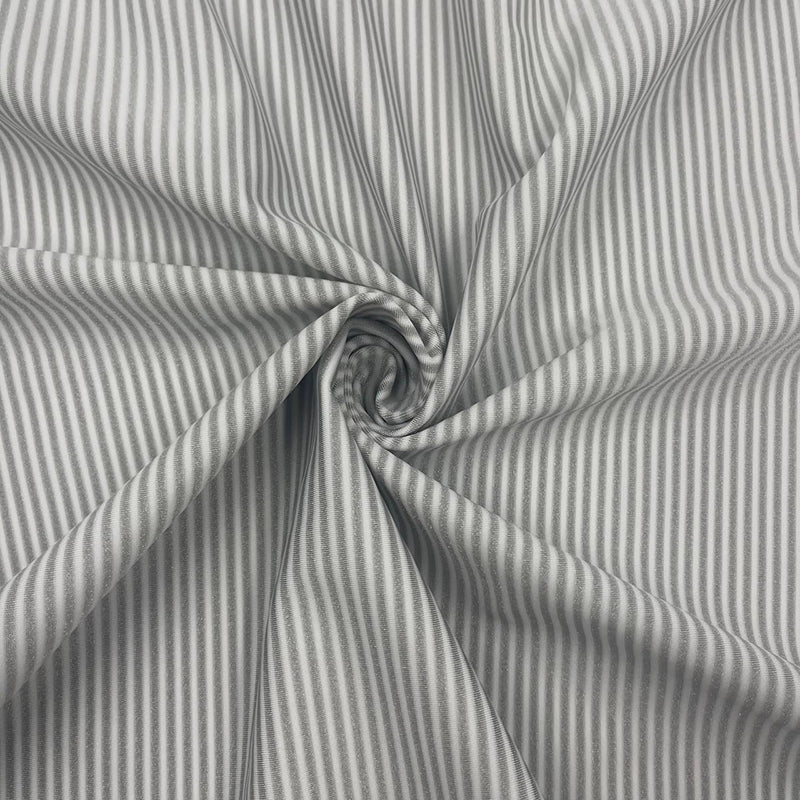 F - 70L Sportek Nylon - LYCRA®Life Chlorine Resist and UPF50+ Tricot Yarn - Dyed Stripe - Spandexbyyard