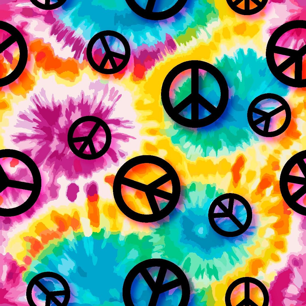 SPT-6679 | Psychedelic Peace Vibes Collection - Peace Tye Dye