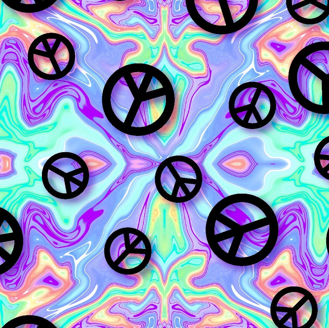 SPT-6679 | Psychedelic Peace Vibes Collection - Peace Tye Dye