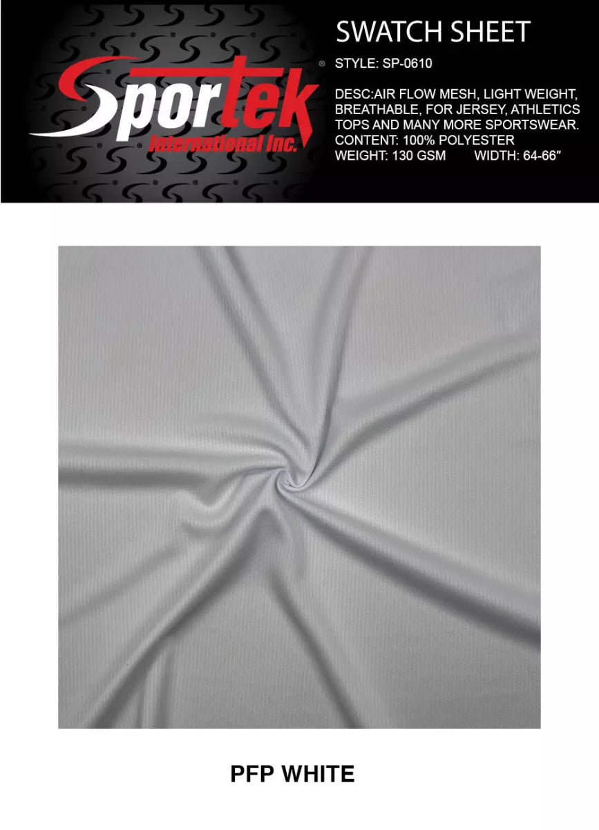 SP-0610 - Lightweight Air Flow Mesh 100% Polyester