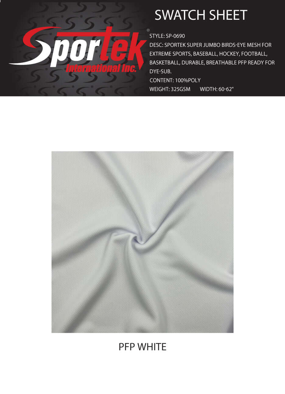 SP - 0690 Sportek Super Jumbo Birds - Eye Mesh - Spandexbyyard
