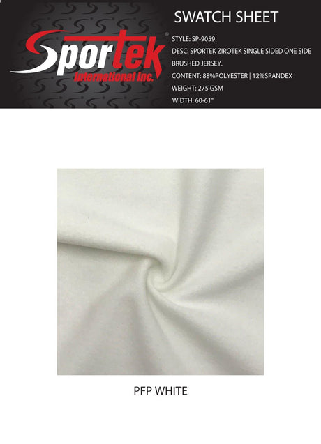 SP - 9059 Sportek ZiroTek Single sided One side Brushed Jersey - Spandexbyyard