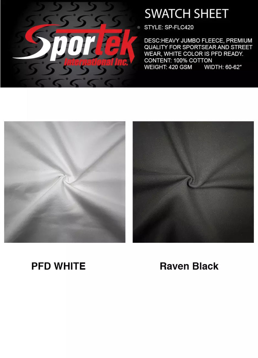 SP-FLC420 | Heavy Jumbo Fleece 100% Cotton