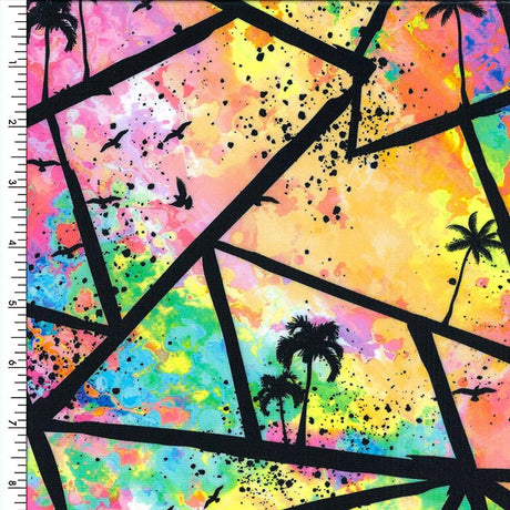 SPT 6627 - 01 (Neon Splatter) - Spandexbyyard