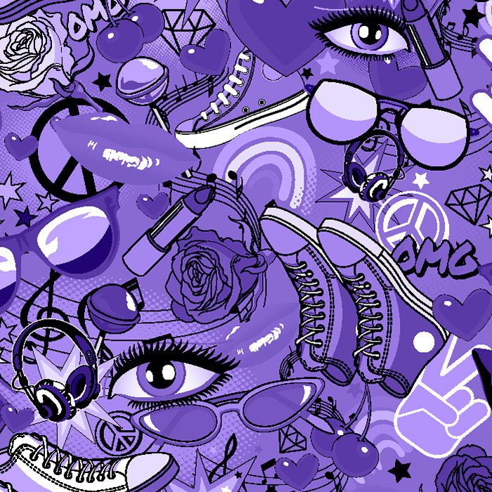 SPT 6635 TEEN PATTERN - Spandexbyyard