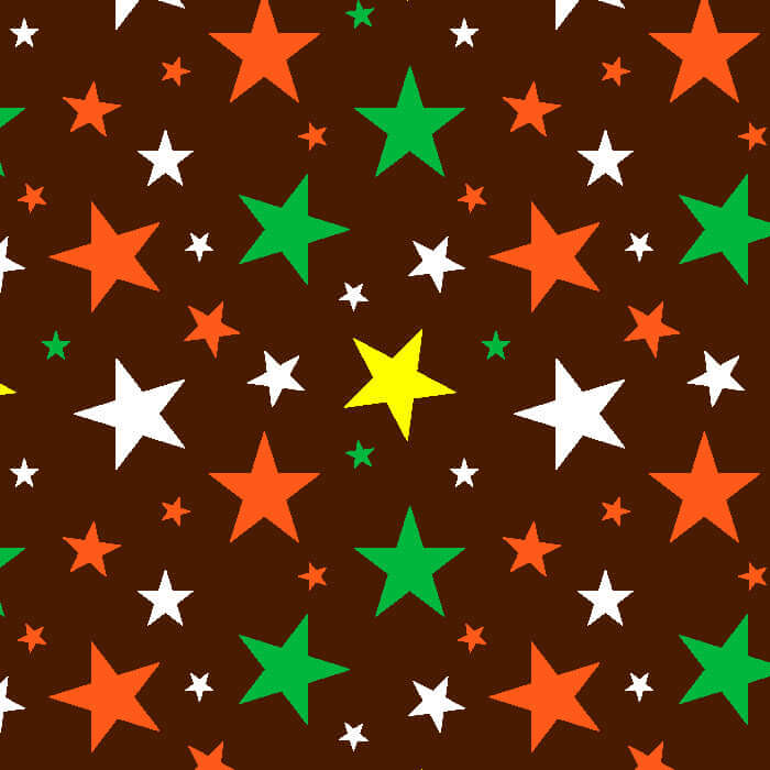 SPT_6645 Multi Stars - Spandexbyyard