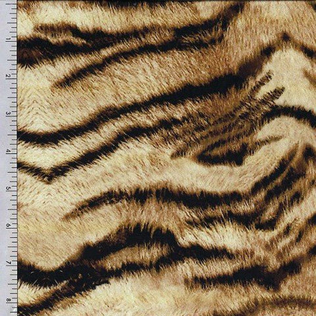 Tiger skin Design printed fabric