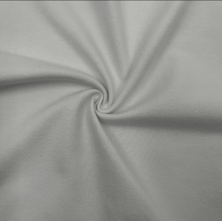 White Cotton Jersey Fabric by the Yard SP - SJ135 - 72 - Spandexbyyard