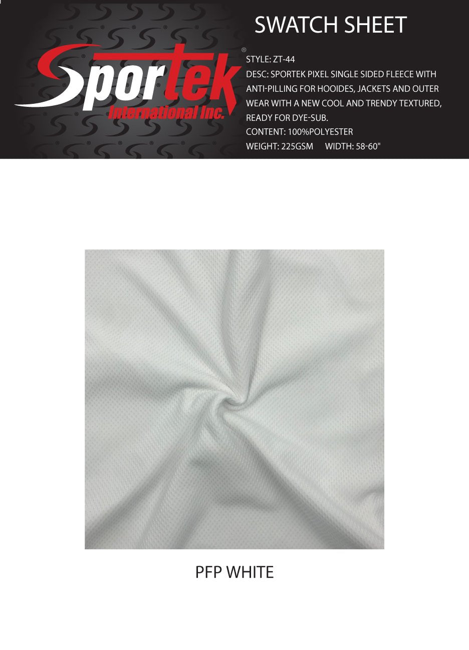 ZT - 44 Sportek Pixel Single Sided Fleece - Spandexbyyard