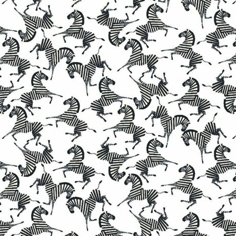 01263 Zebra Multicolor - Spandexbyyard