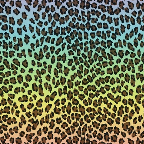 40928 Mini Leo Ombre Horiz - Spandexbyyard