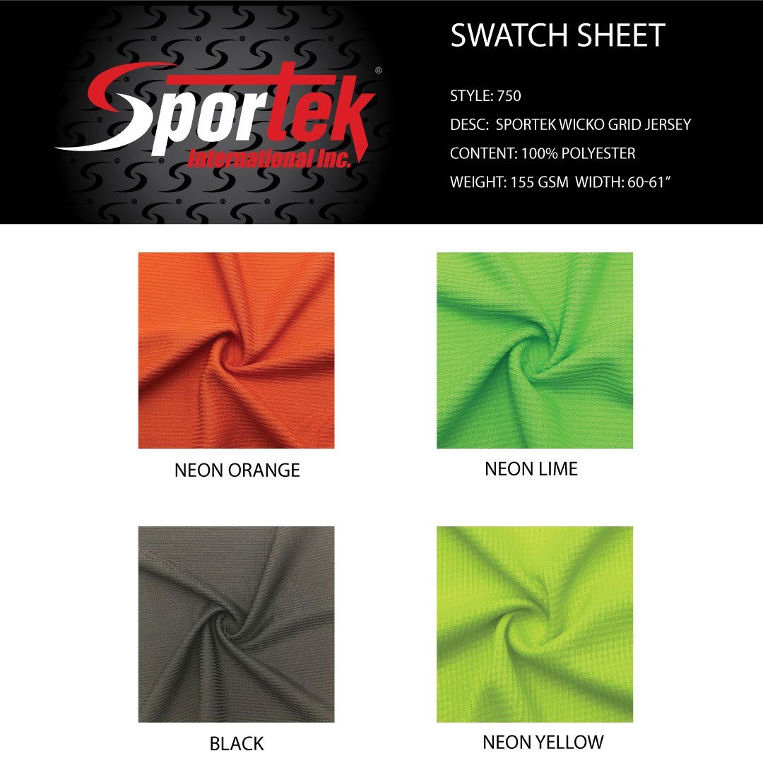 750 | Moisture Management Mesh and PQ | Wicko Grid Jersey - Spandexbyyard