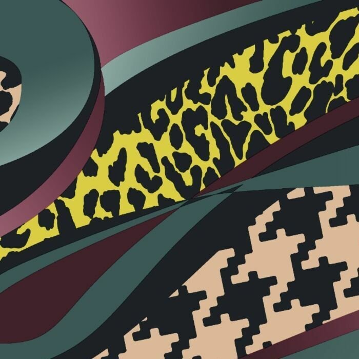 94565 Leopard Wave - Spandexbyyard