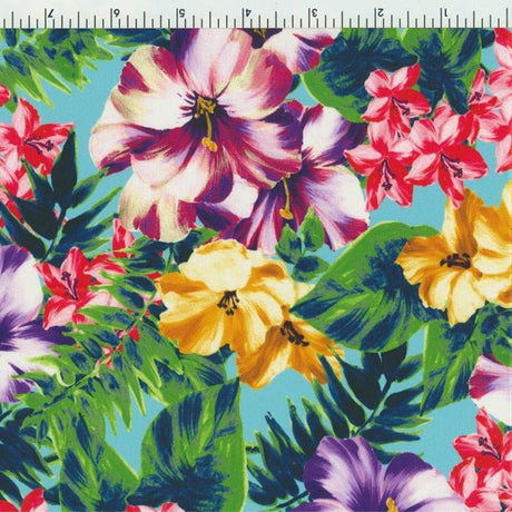 95518 - 1003 Hibiscus Rosella - Spandexbyyard