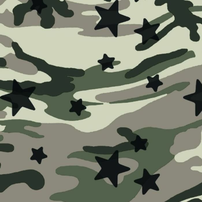 97101 Camo Star - Spandexbyyard