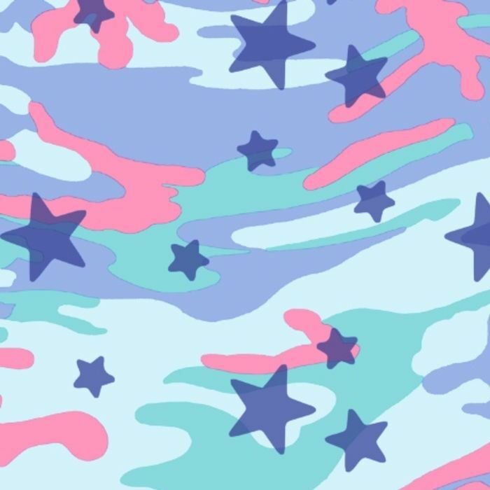 97101 Camo Star - Spandexbyyard