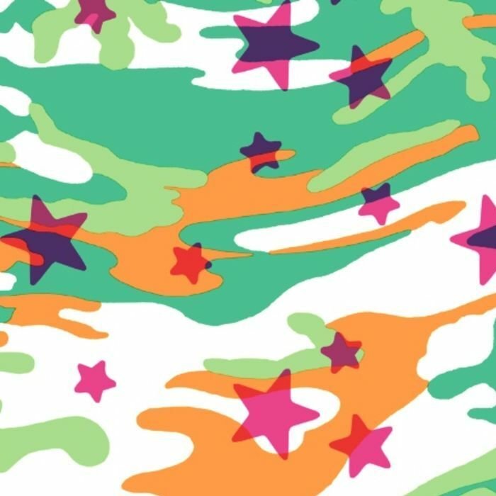 97101 Camo Star - Spandexbyyard