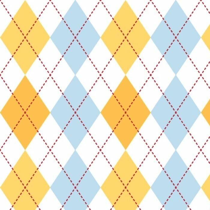 98483 Argyle Stitching - Spandexbyyard