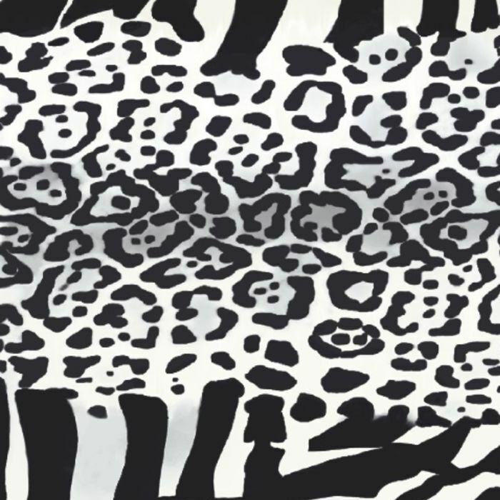 99369 Zebra Mix - Spandexbyyard