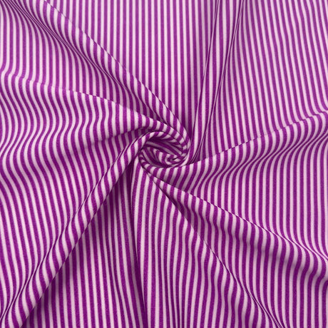 F - 70L Sportek Nylon - LYCRA®Life Chlorine Resist and UPF50+ Tricot Yarn - Dyed Stripe - Spandexbyyard