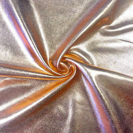 Holo Lamae Sportek All Over Fog Foil Nylon Spandex Tricot | Dance Wear | Party Design - Spandexbyyard