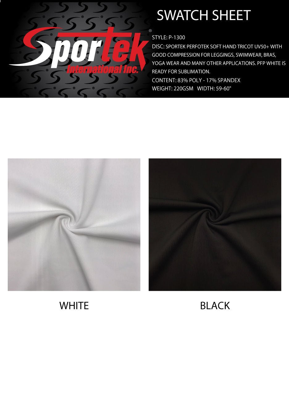 P - 1300 | Perfotek soft hand tricot - Spandexbyyard