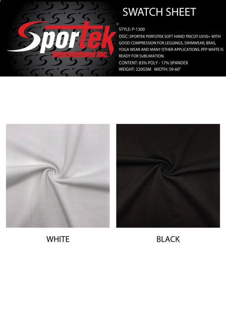 P - 1300 | Perfotek soft hand tricot - Spandexbyyard