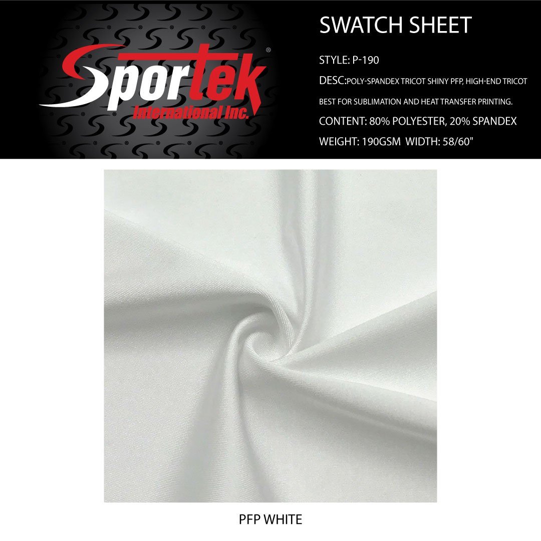 P - 190 Poly Spandex Tricot Shiny - Spandexbyyard