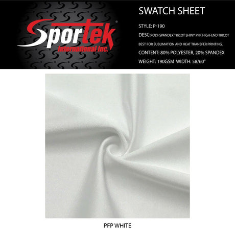 P - 190 Poly Spandex Tricot Shiny - Spandexbyyard