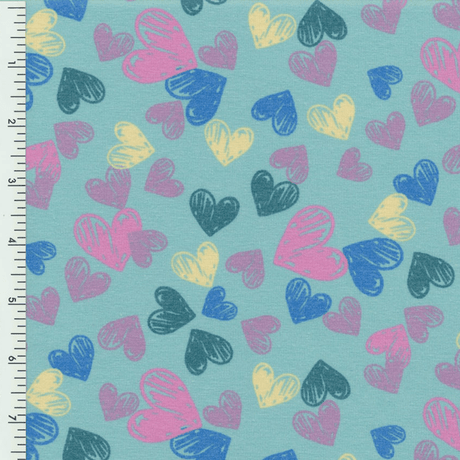 P - 3000L - 01190 - 1019 Cotton - Poly - Spandex Jersey Print - Spandexbyyard