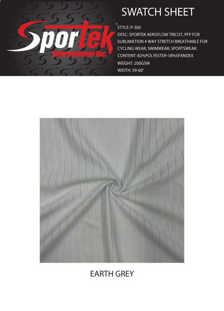 P - 360 Sportek Aero flow Tricot - Spandexbyyard