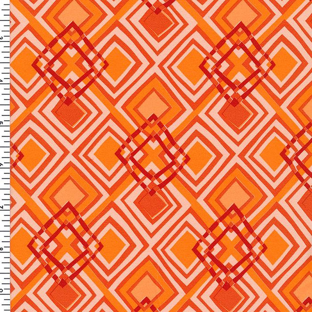 P - 7178 - 850 Printed Spandex Poly - Spandex Tricot four Way Stretch Mid - weight - Spandexbyyard