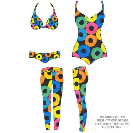 P - 83040 - 2001| Fruit Loops Printed Spandex - Spandexbyyard