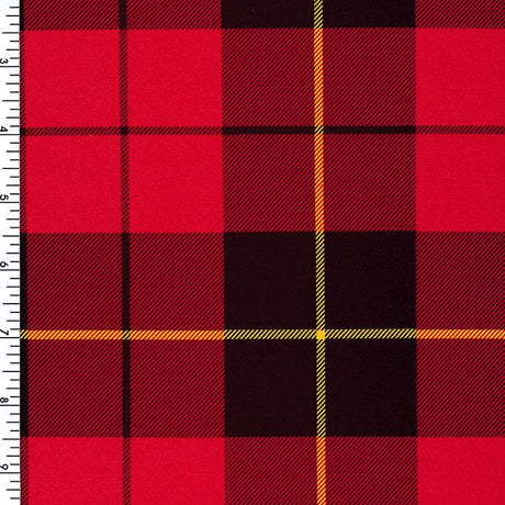 P - 8337 - 02 Printed Spandex Poly - Spandex Tricot four Way Stretch Mid - weight - Spandexbyyard