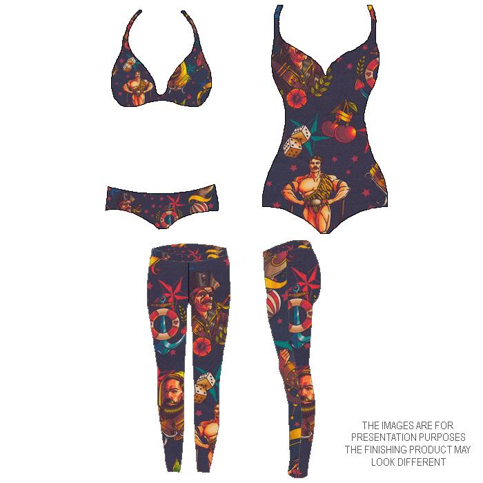 P - 90476 - Corvexisland Printed Spandex - Spandexbyyard