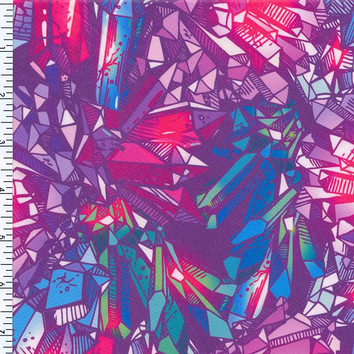 P - 90476 - Cystk Printed Spandex - Spandexbyyard