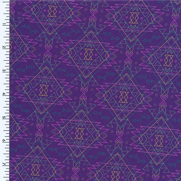 P - 90476 - Lasar Night Printed Spandex - Spandexbyyard