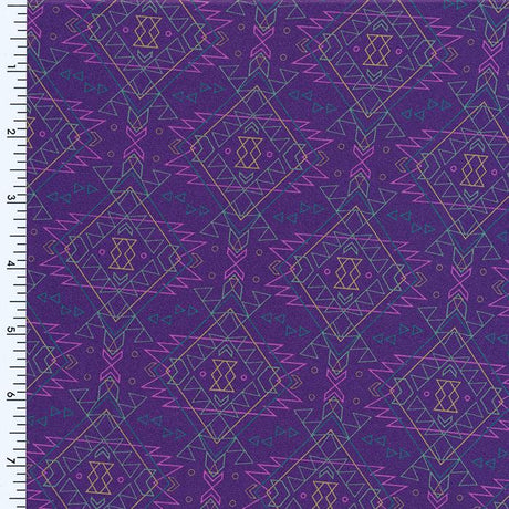P - 90476 - Lasar Night Printed Spandex - Spandexbyyard