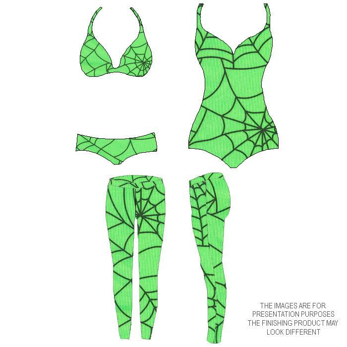 P - F78 - SPIDER | Halloween, web, spiderweb Printed Spandex - Spandexbyyard