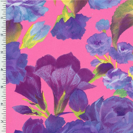 P - M200 - N17378/6272 Printed Spandex - Spandexbyyard