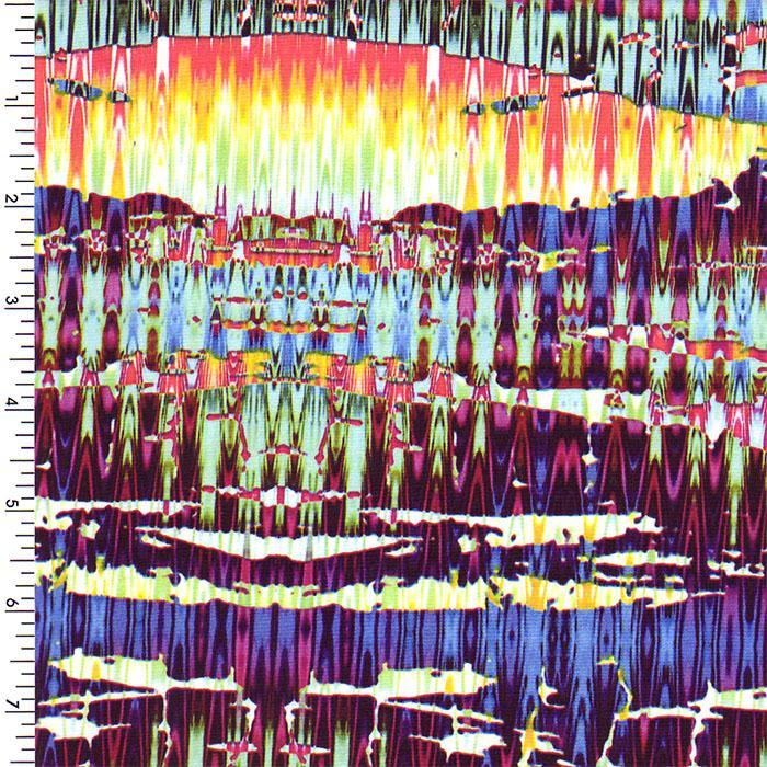 P - SPT02| Printed Spandex | Swimwear Print | Sportek Poly - Spandex Tricot - Spandexbyyard