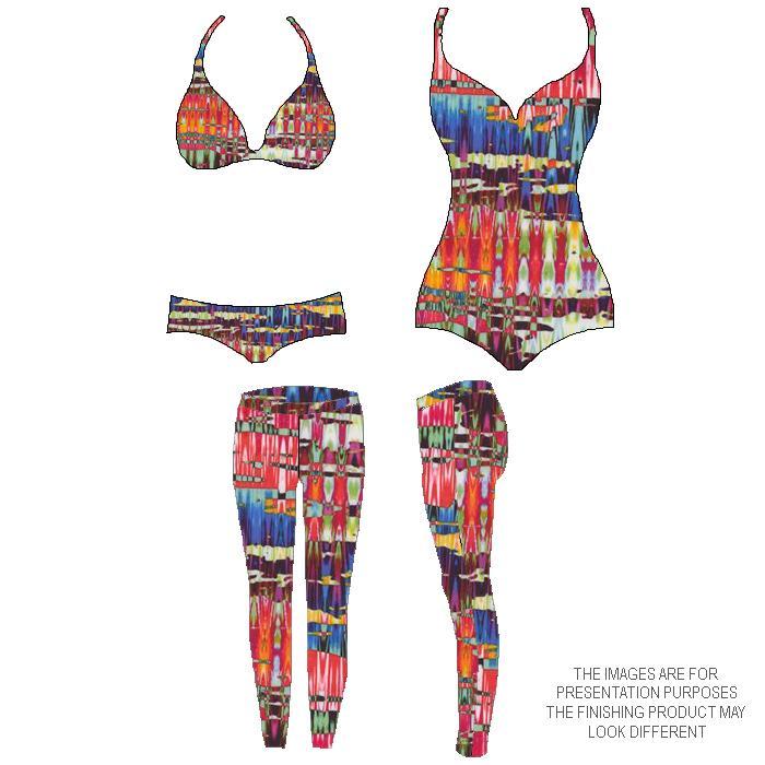 P - SPT02| Printed Spandex | Swimwear Print | Sportek Poly - Spandex Tricot - Spandexbyyard