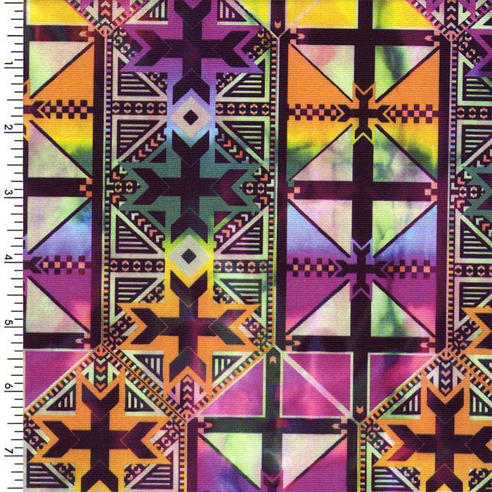 P - SPT07 Printed Spandex - Spandexbyyard