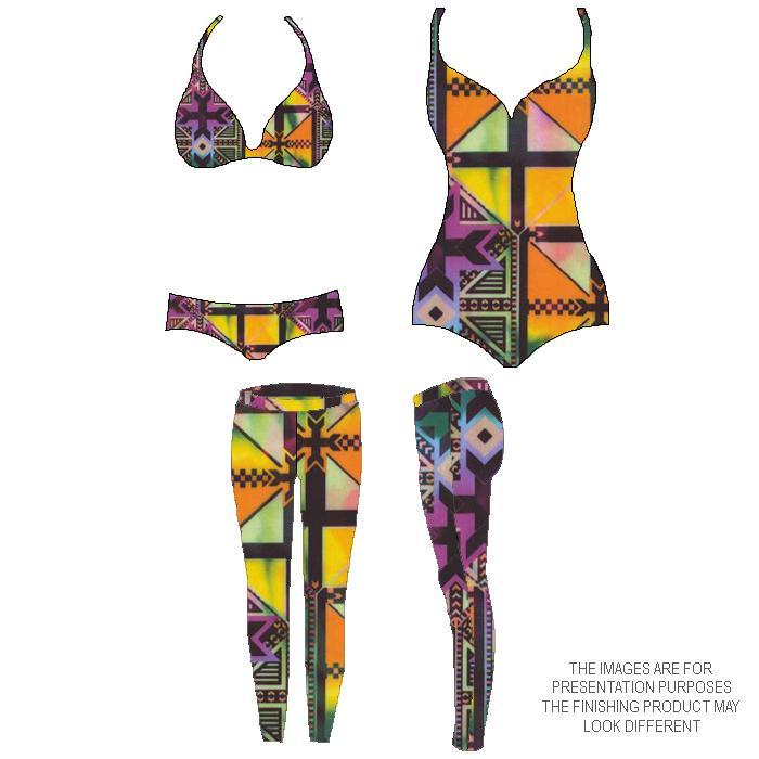 P - SPT07 Printed Spandex - Spandexbyyard