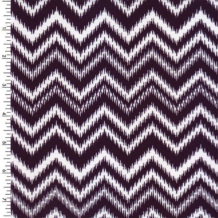 P - SPT10 - 07 | chevron, Printed Spandex Printed Spandex - Spandexbyyard