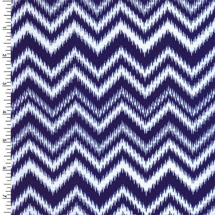 P - SPT10 - 07 | chevron, Printed Spandex Printed Spandex - Spandexbyyard